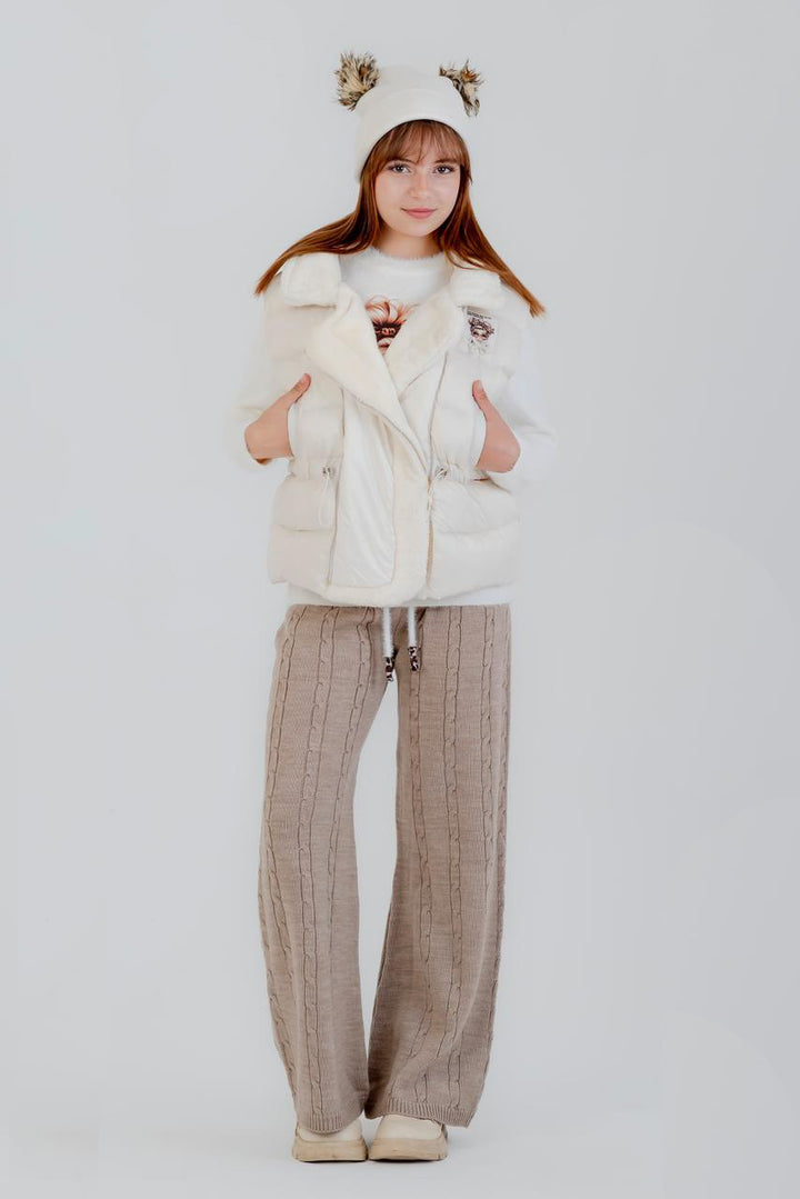 Cable Knit Lounge Set