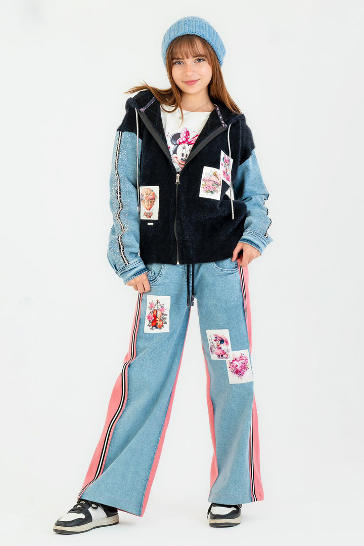Street Art Denim Fusion Set