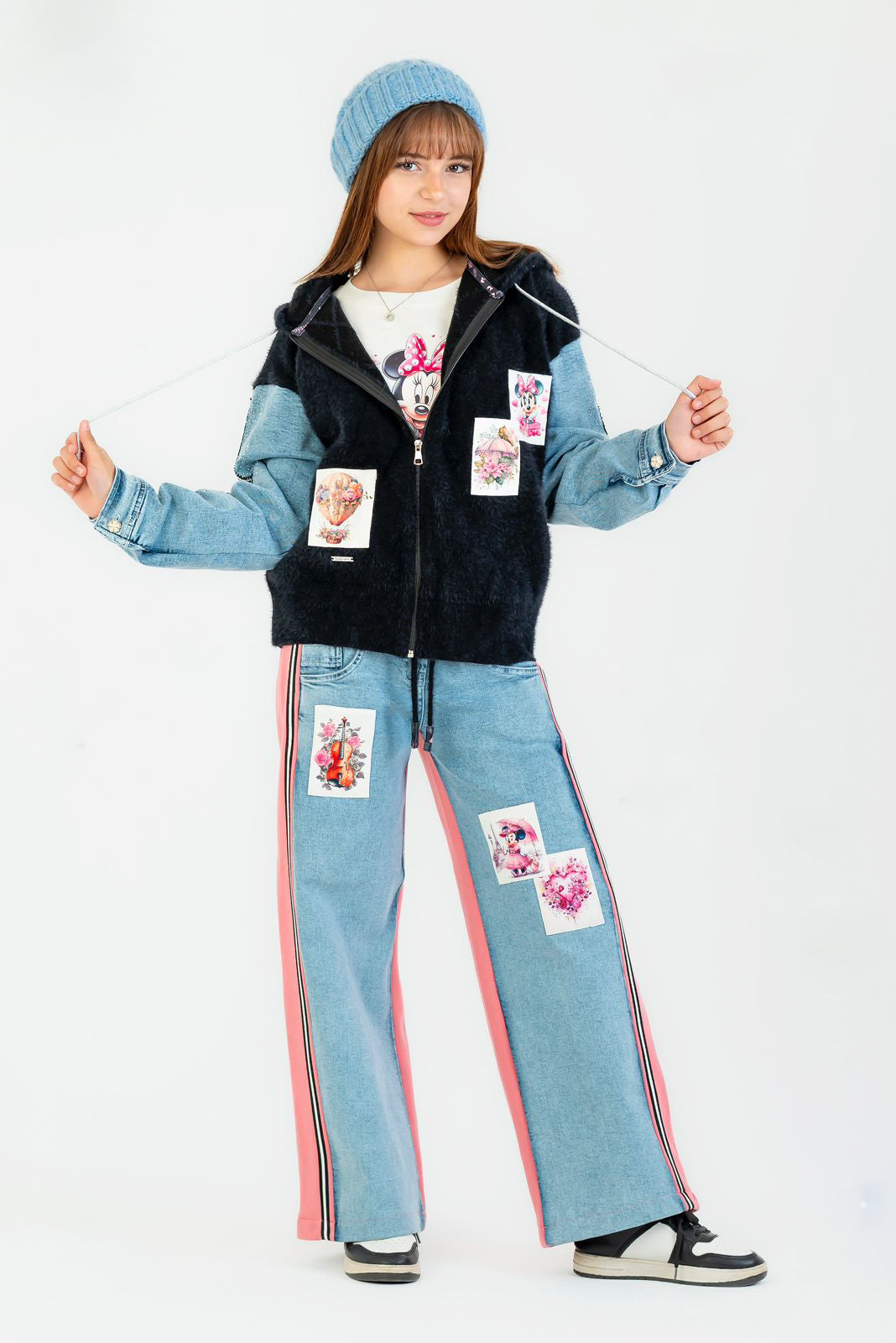 Street Art Denim Fusion Set