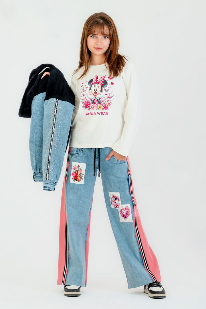 Street Art Denim Fusion Set