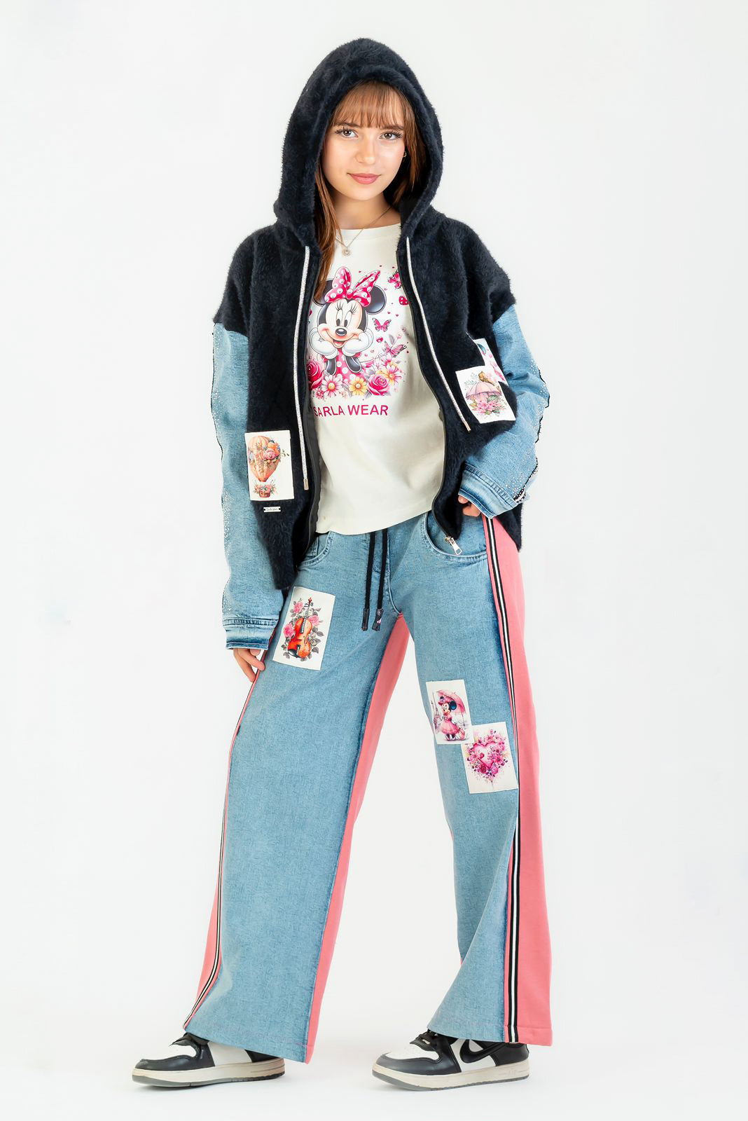 Street Art Denim Fusion Set