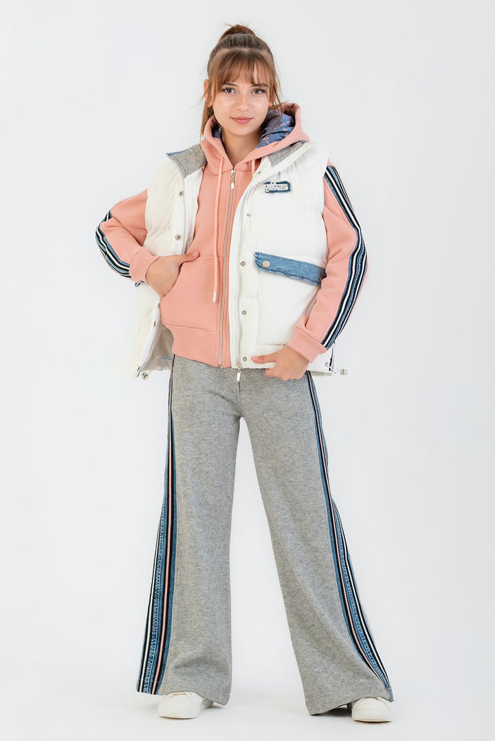 Soft Pink Layered Stripe Set