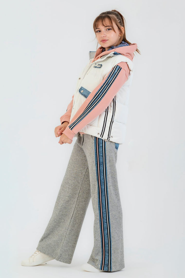 Soft Pink Layered Stripe Set