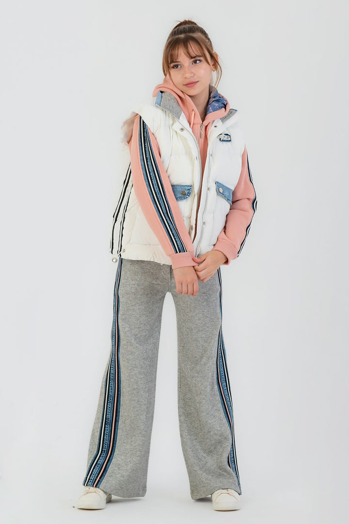 Soft Pink Layered Stripe Set