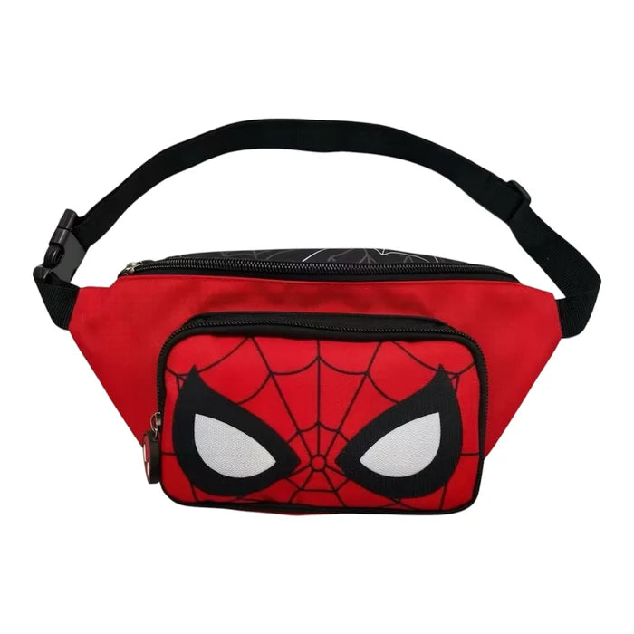 4-in-1 Spider-Man Superhero Wheeled Trolley School Bag Set