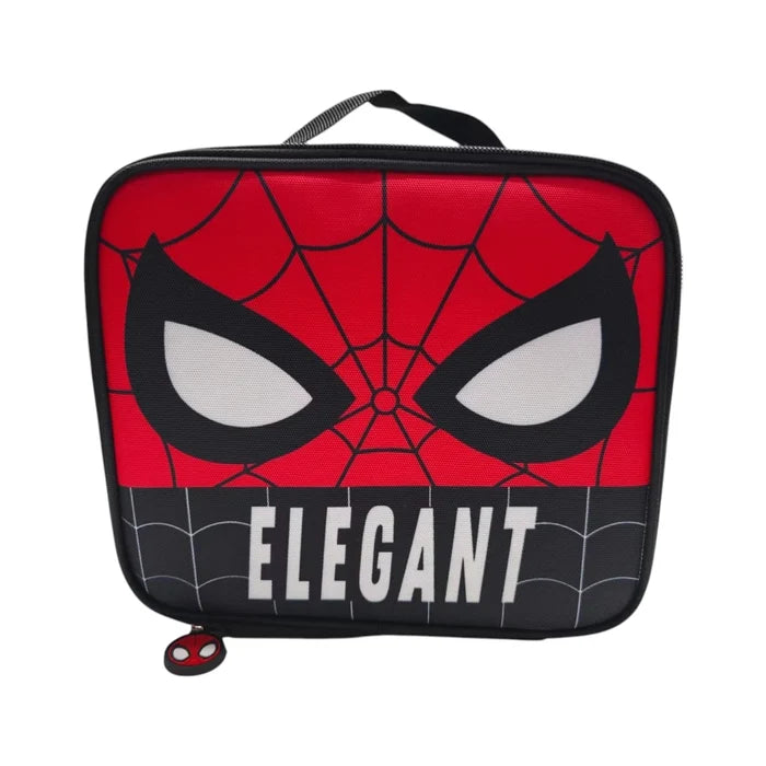 4-in-1 Spider-Man Superhero Wheeled Trolley School Bag Set