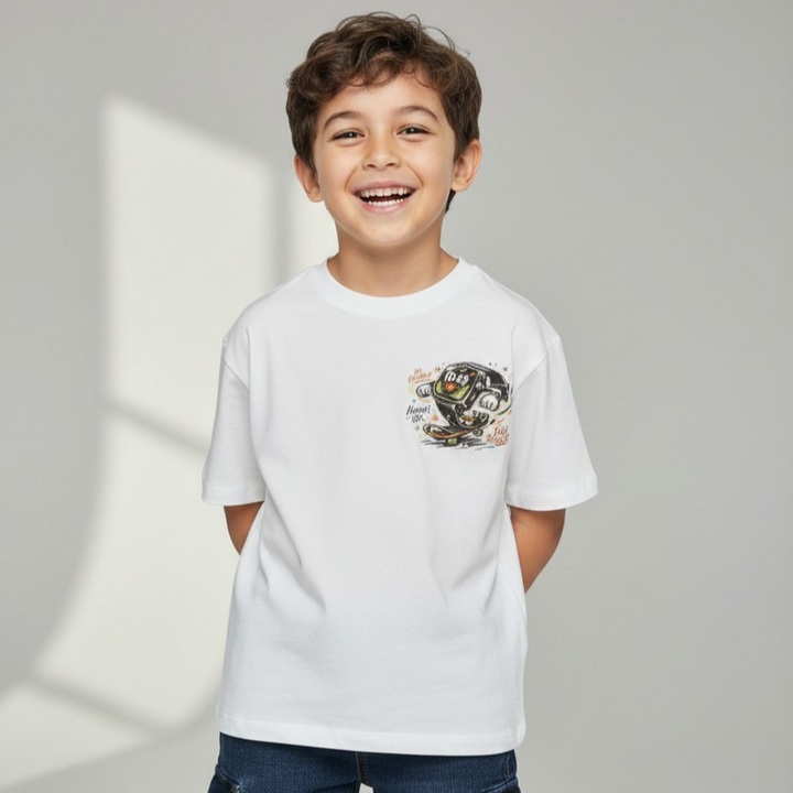 "Time Obeys Me" Skate Watch Boys' T-Shirt