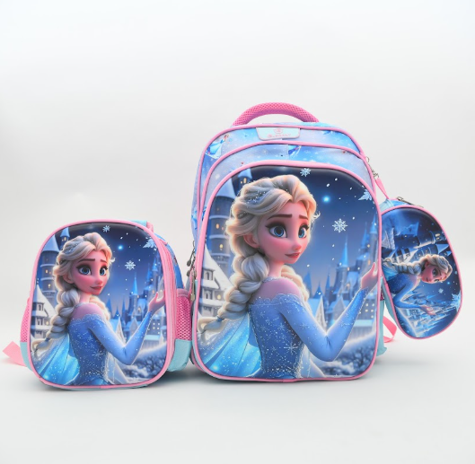 Snow Queen Magic 3-Piece Backpack Set