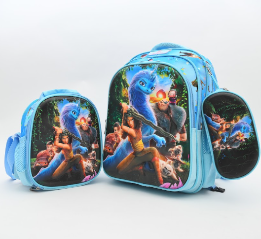 Raya & Sisu Dragon Quest 3-Piece School Backpack Set