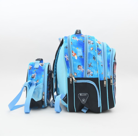 Spaceman Galaxy 3-Piece School Backpack Set