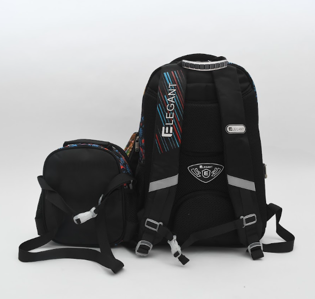 3-in-1 Musical Boy & Dog School Bag Set – Backpack, Lunch Bag & Pencil Case
