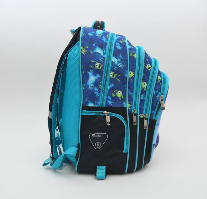 Monsters Inc. Fun Adventure 3-Piece Kids School Backpack Set