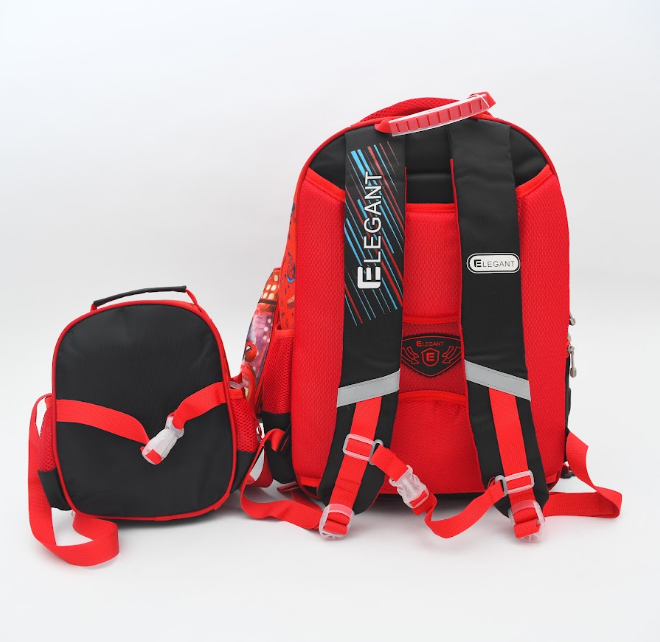 Spider-Man Action Hero 3-Piece Kids School Backpack Set