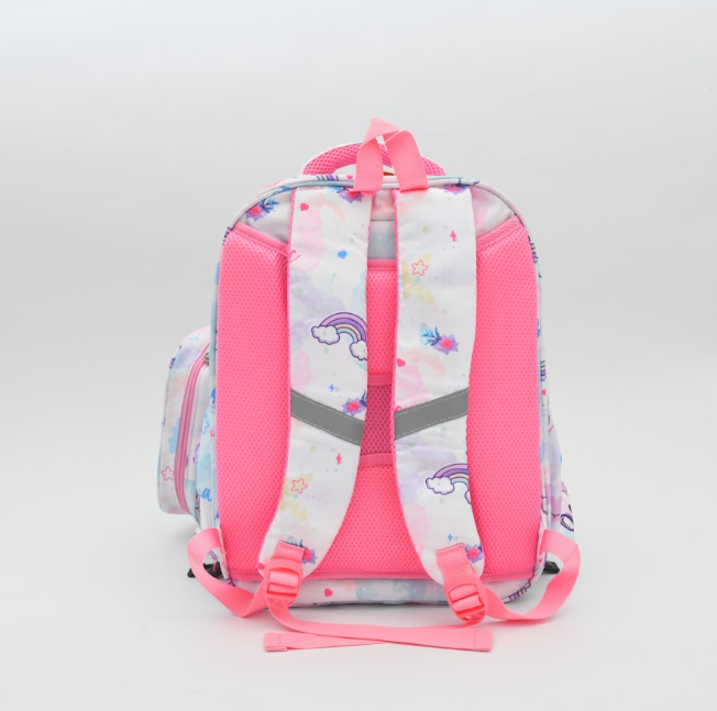 Pastel Dream Unicorn 3-Piece Kids School Backpack Set