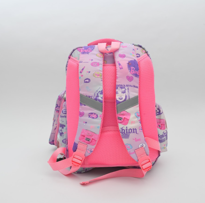 Barbie Fashion & Pastel Unicorn 3-Piece Kids School Backpack Set