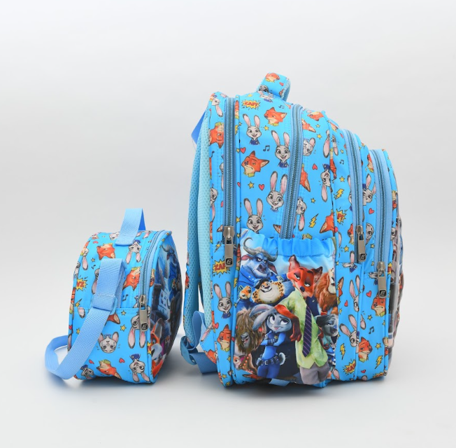 Disney Zootopia City Adventures 3-Piece Kids School Backpack Set