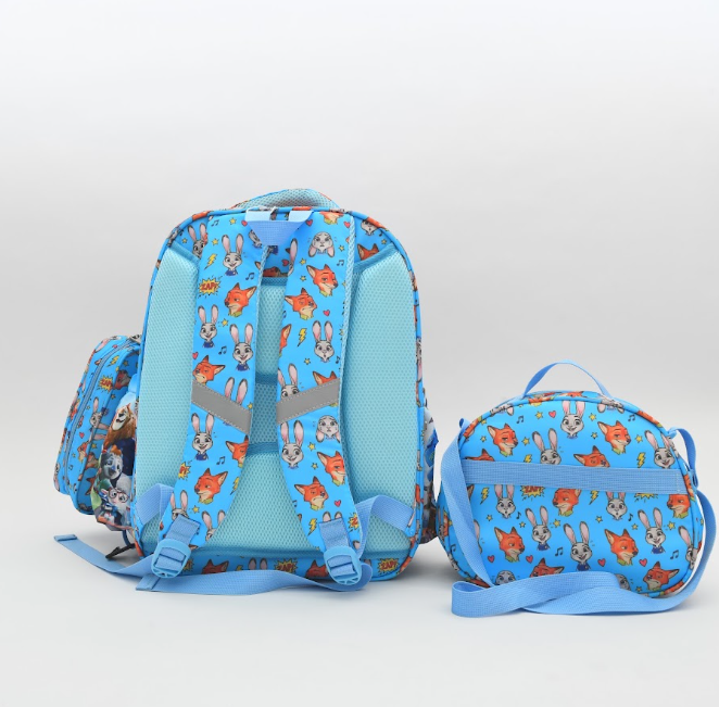 Disney Zootopia City Adventures 3-Piece Kids School Backpack Set
