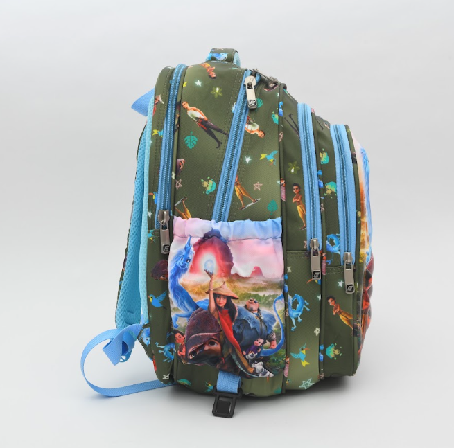 Disney Raya & Sisu Legendary Adventure 3-Piece Kids School Backpack Set