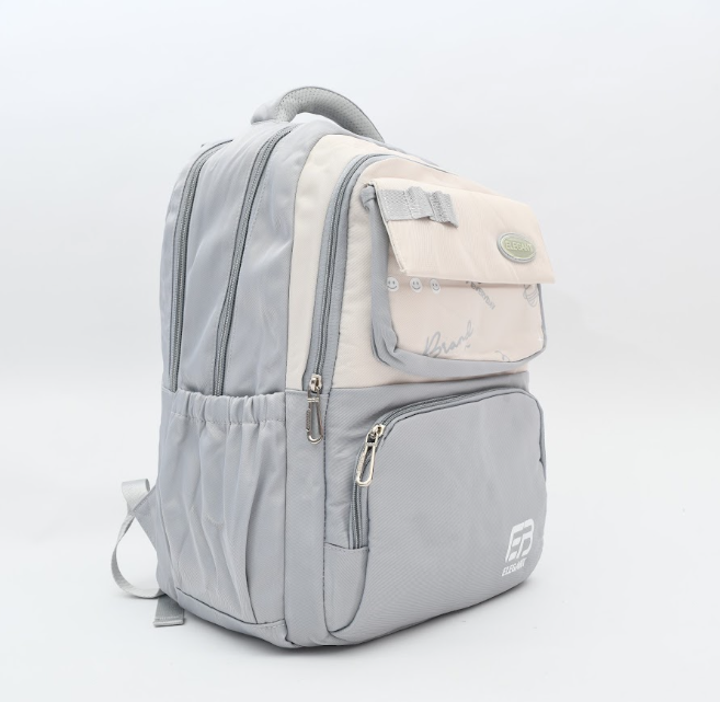 ELEGANT Aesthetic Pastel Two-Tone School Backpack
