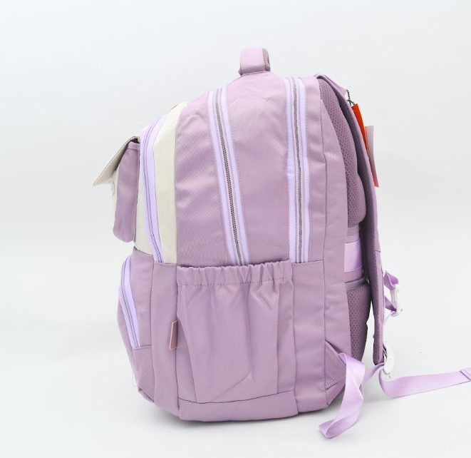 ELEGANT Aesthetic Pastel Two-Tone School Backpack