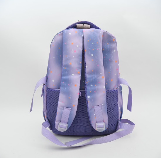 Ombre Stardust Multi-Pocket School Backpack