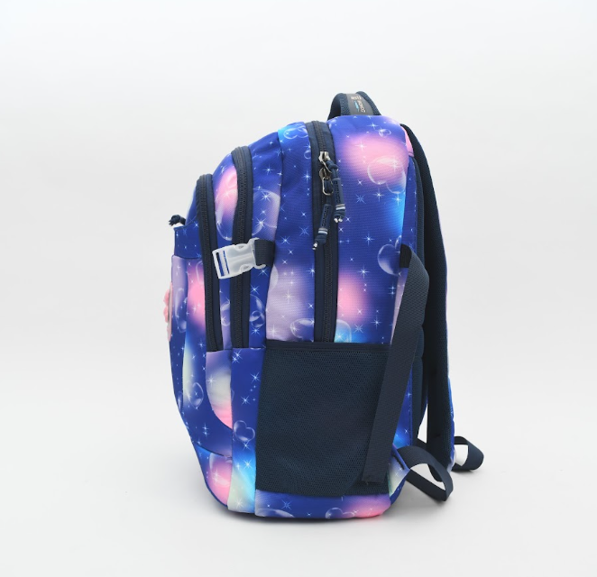 Pastel Nebula & Teddy Bear Kids Backpack