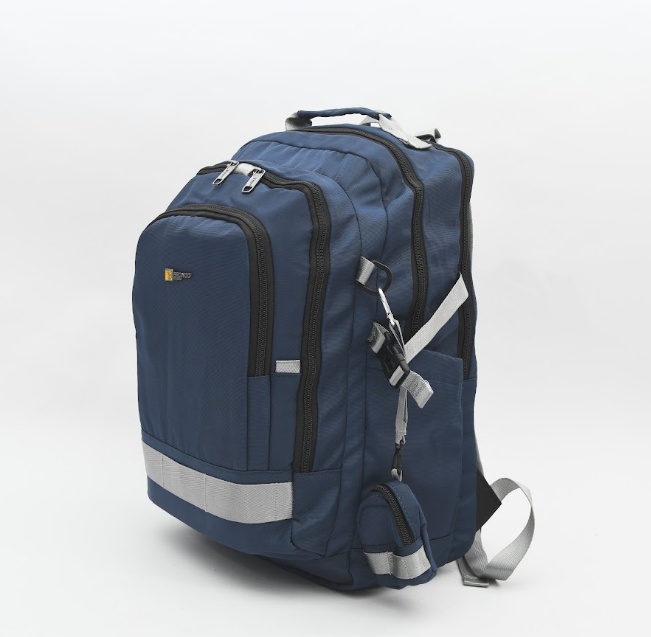 Bronco Reflective Multi-Pocket Utility Backpack