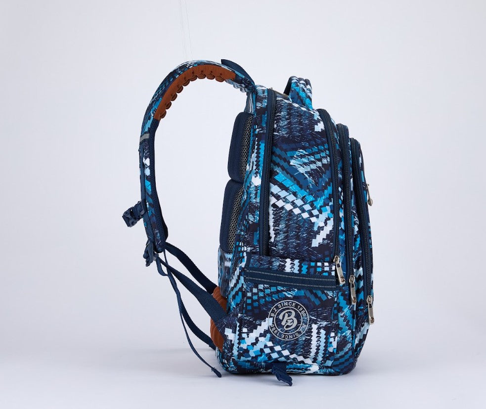 Geometric Arc Print Backpack