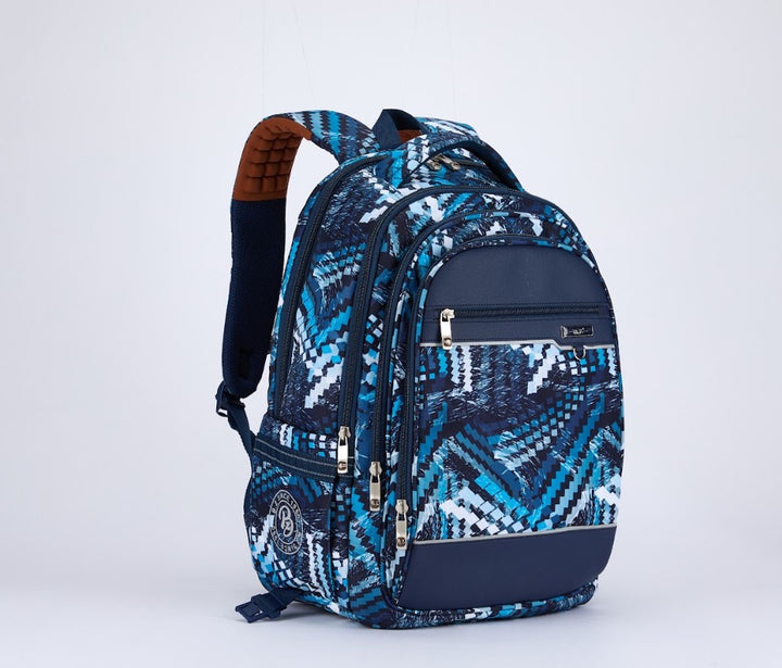 Geometric Arc Print Backpack