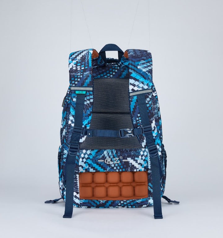 Geometric Arc Print Backpack