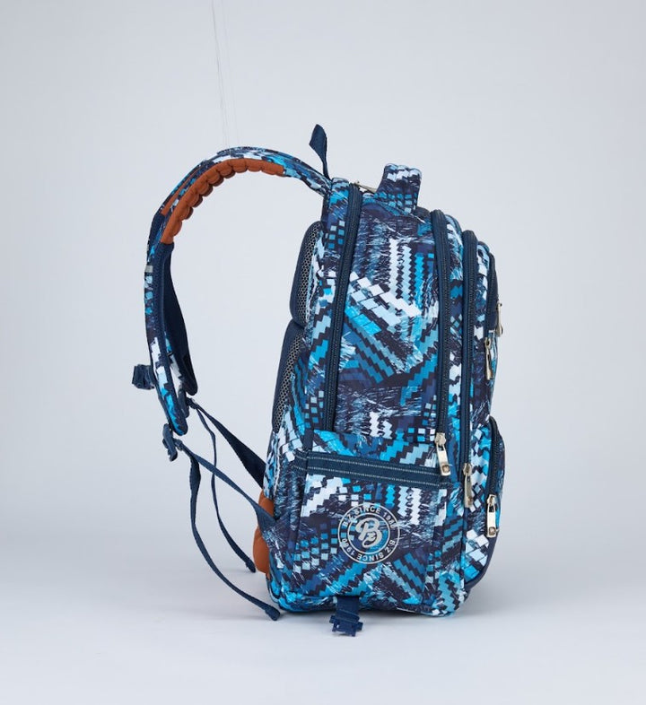 Geometric Arc Print Backpack