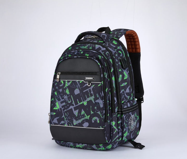 Neon Typo Street Backpack