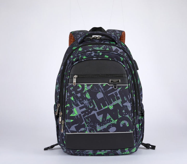 Neon Typo Street Backpack