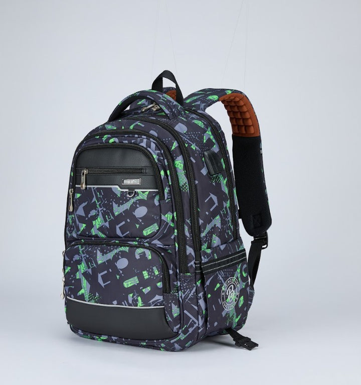 Neon Typo Street Backpack
