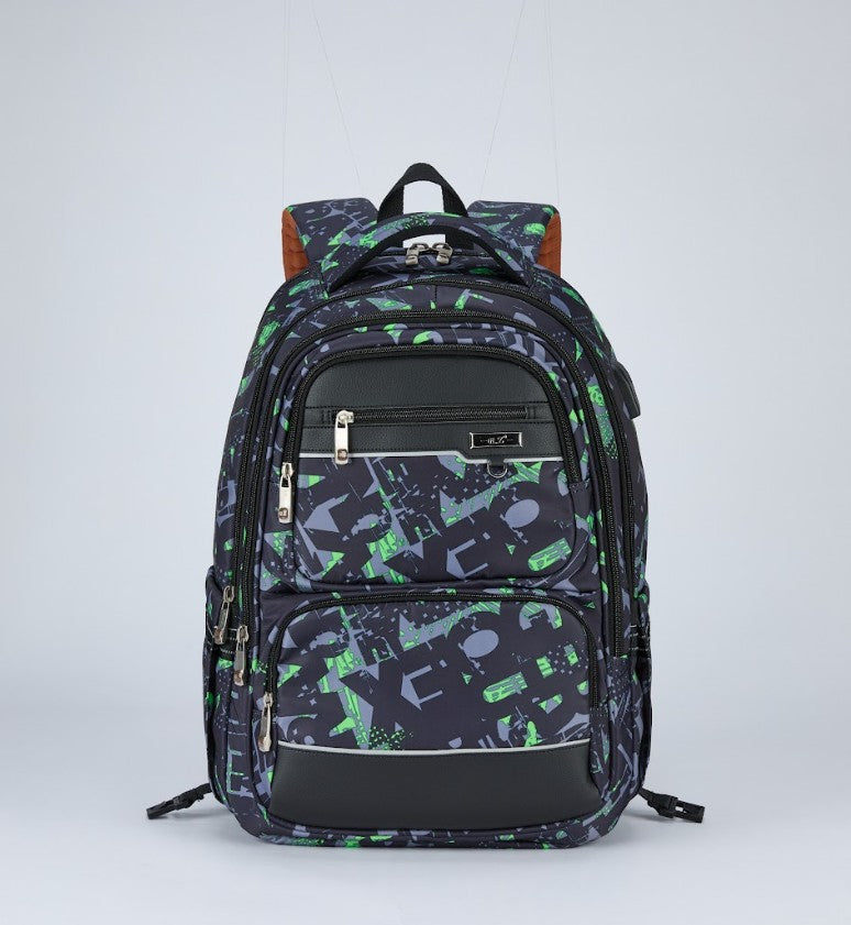 Neon Typo Street Backpack