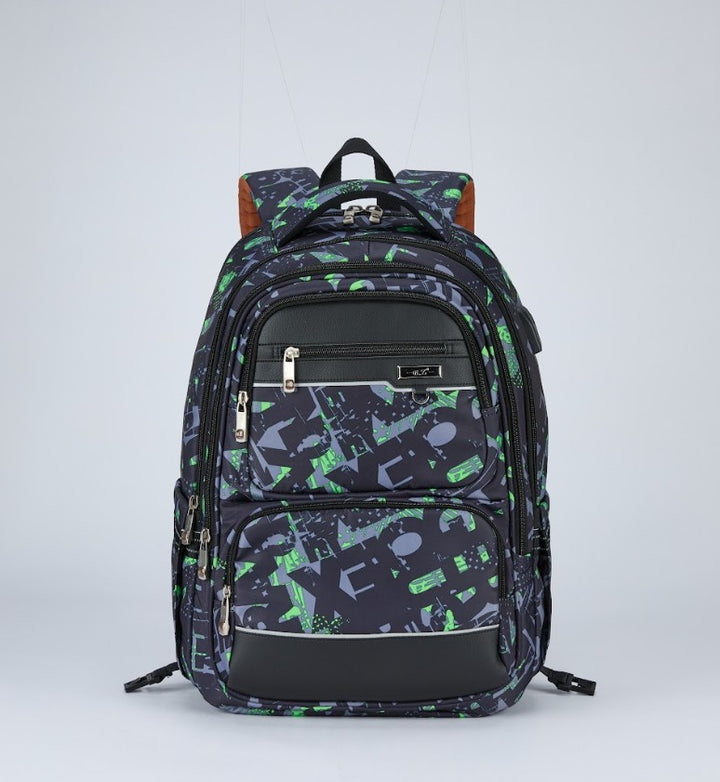 Neon Typo Street Backpack