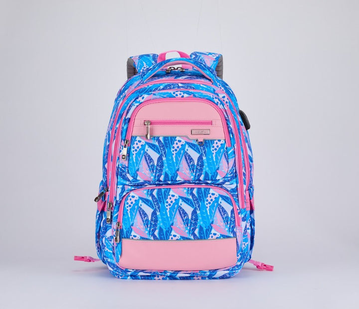 Botanical Pink Street Backpack