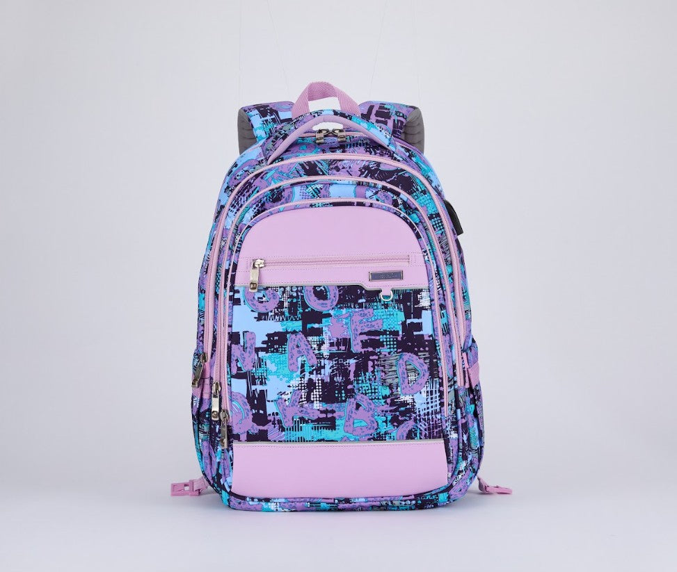 Abstract Cyber Pastel Backpack