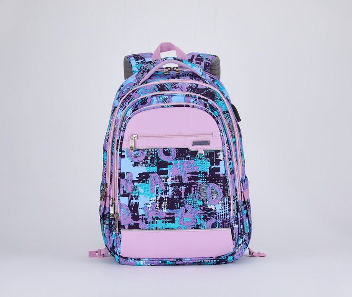 Abstract Cyber Pastel Backpack