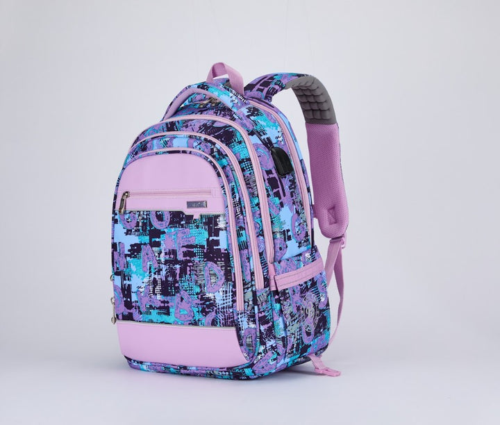 Abstract Cyber Pastel Backpack