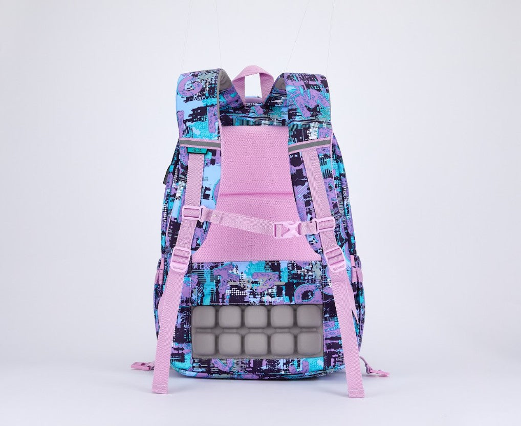 Abstract Cyber Pastel Backpack
