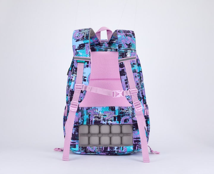 Abstract Cyber Pastel Backpack