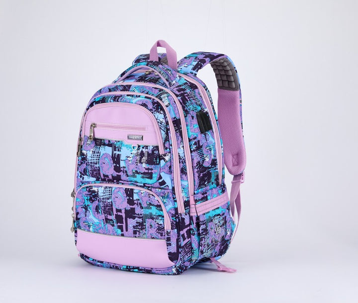 Abstract Cyber Pastel Backpack