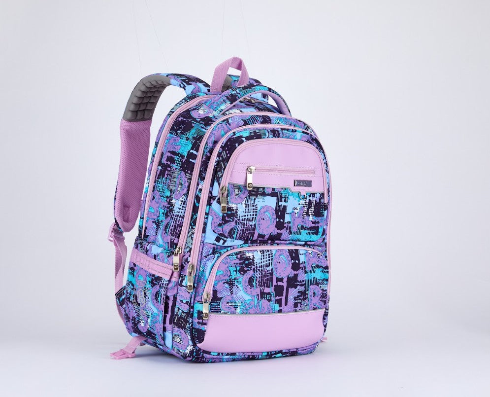 Abstract Cyber Pastel Backpack