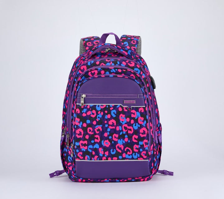 Wild Purple Multi-Compartment Backpack