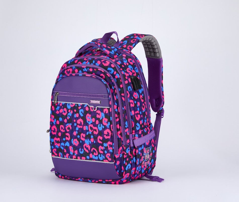 Wild Purple Multi-Compartment Backpack