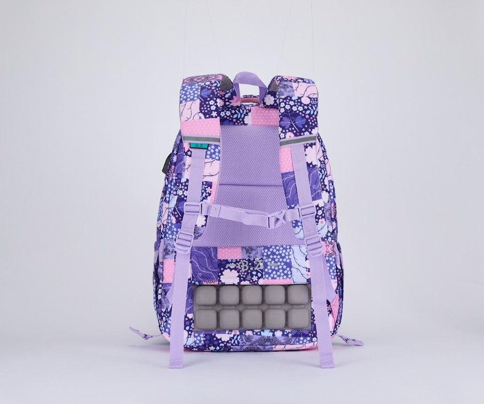Floral Mosaic Arc Backpack