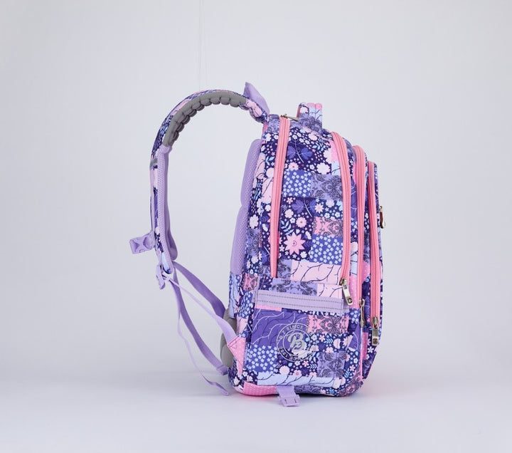 Floral Mosaic Arc Backpack
