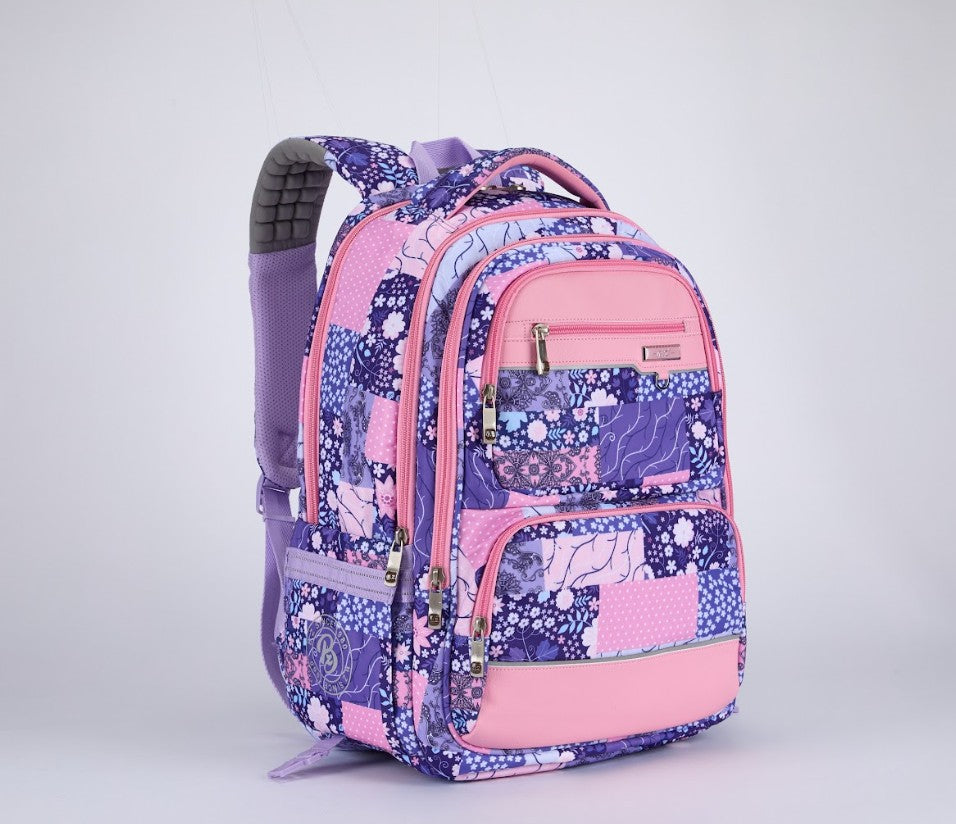 Floral Mosaic Arc Backpack
