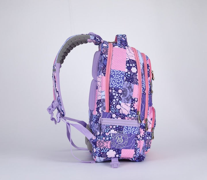 Floral Mosaic Arc Backpack
